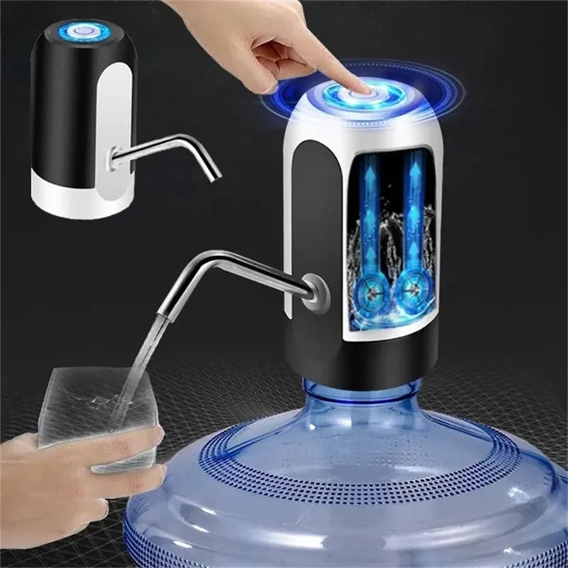 USB Rechargeable Water Pump - Hands-Free Dispenser
