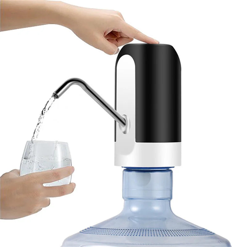 USB Rechargeable Water Pump - Hands-Free Dispenser