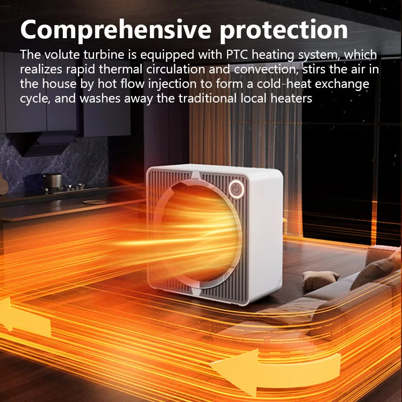 Hearthly HeatFlow Mini Heater - 500W