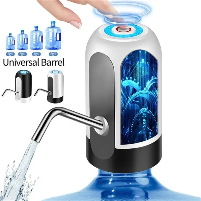 USB Rechargeable Water Pump - Hands-Free Dispenser